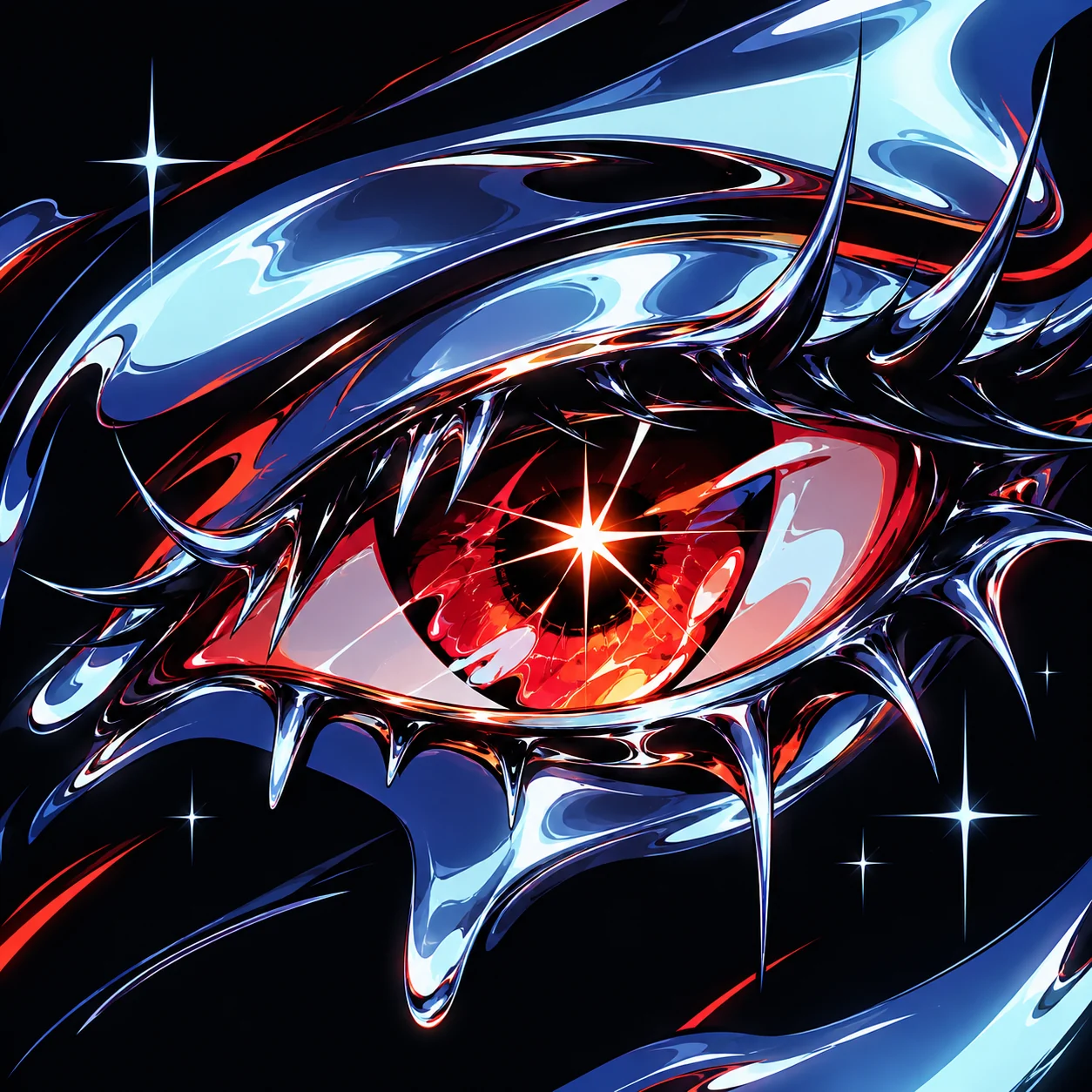 Œil chrome