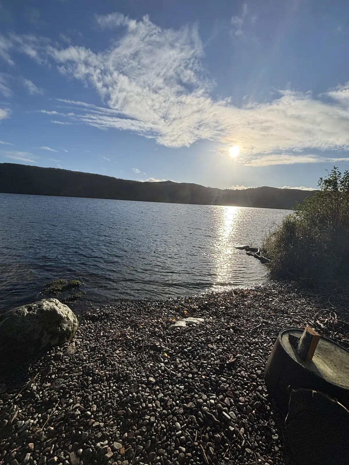 Le Loch Ness un matin, sans monstre.