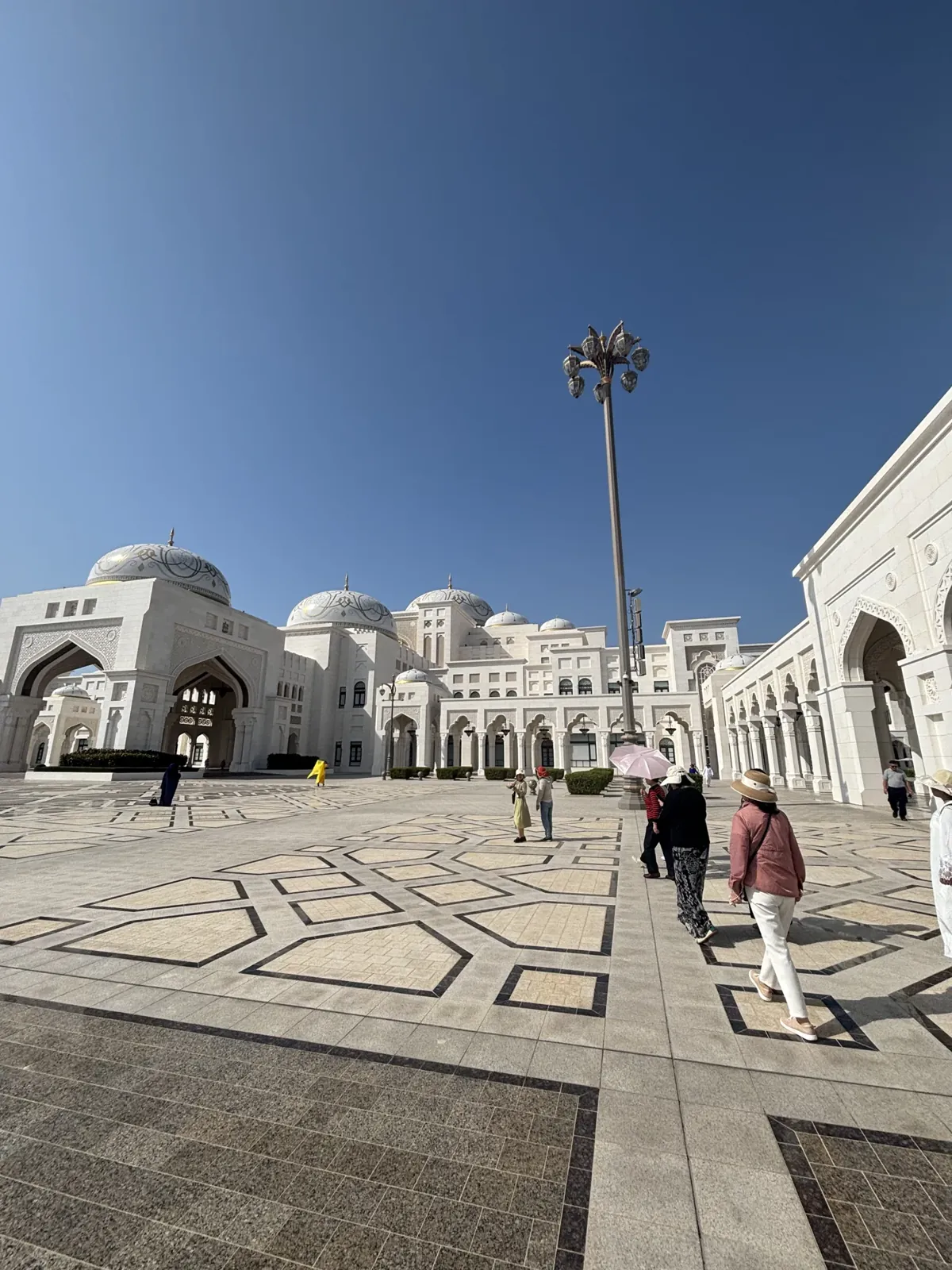 Qasr Al Watan, le palais présidentiel.
